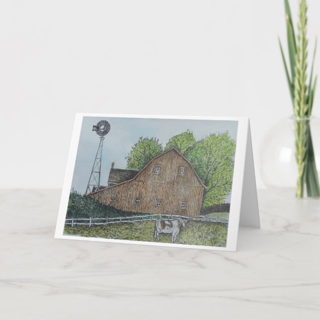 Texas Barn Card (Front)