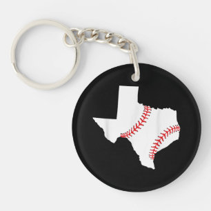 Texas Baseball State funny Texas Baseball Key Ring