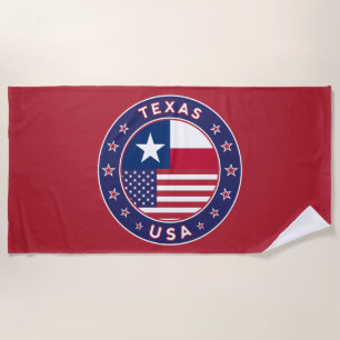 Texas Beach Towel