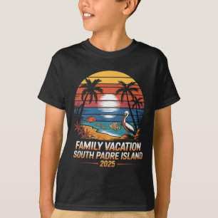 Texas Beach Vacation Family Vacation South Padre I T-Shirt