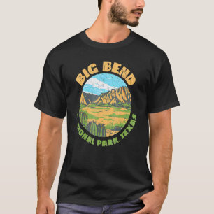 Texas Big Bend National Park Retro Style Souvenir T-Shirt