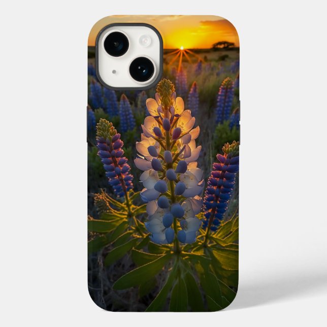 Texas Bluebonnet  Case-Mate iPhone Case (Back)