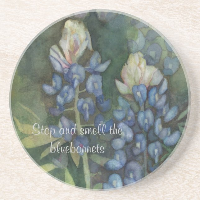 Texas Bluebonnet Coaster (Front)