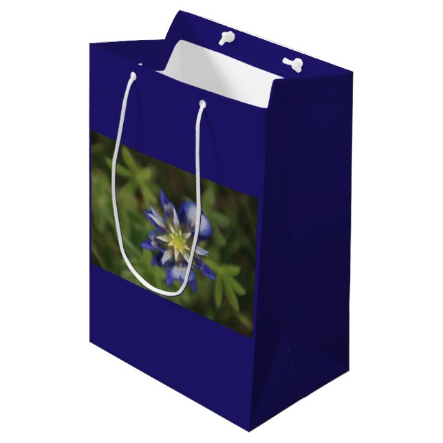 Texas Bluebonnet Gift Bag (Front Angled)