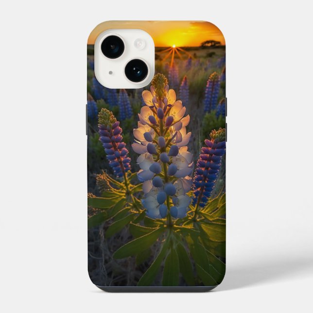 Texas Bluebonnet  iPhone Case (Back)