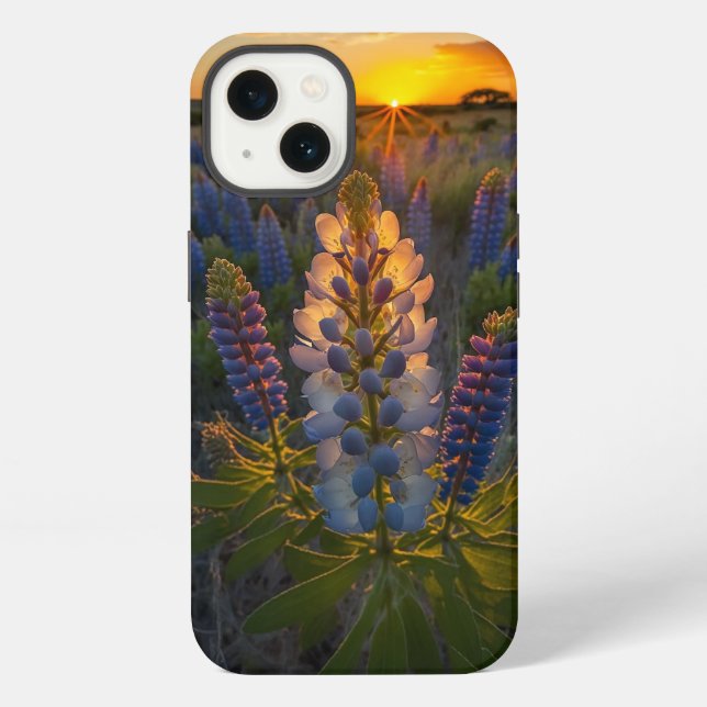 Texas Bluebonnet  iPhone Case (Back)