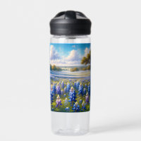 Texas Bluebonnet Meadow Landscape