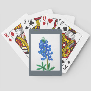 Texas Bluebonnet Standard Playing cards