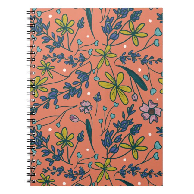 Texas Bluebonnet State Notebook (Front)