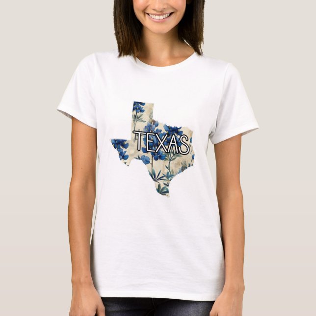 Texas Bluebonnet T-Shirt (Front)