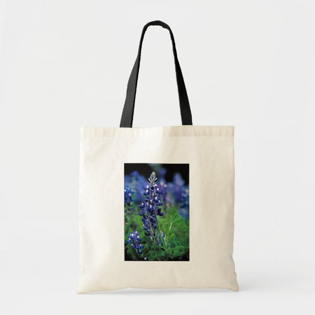 Texas Bluebonnet Tote Bag (Front)