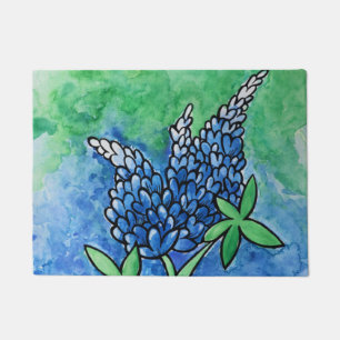 Texas Bluebonnets Doormat
