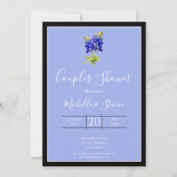 Texas Bluebonnets on Slate Blue, Spring, Couples