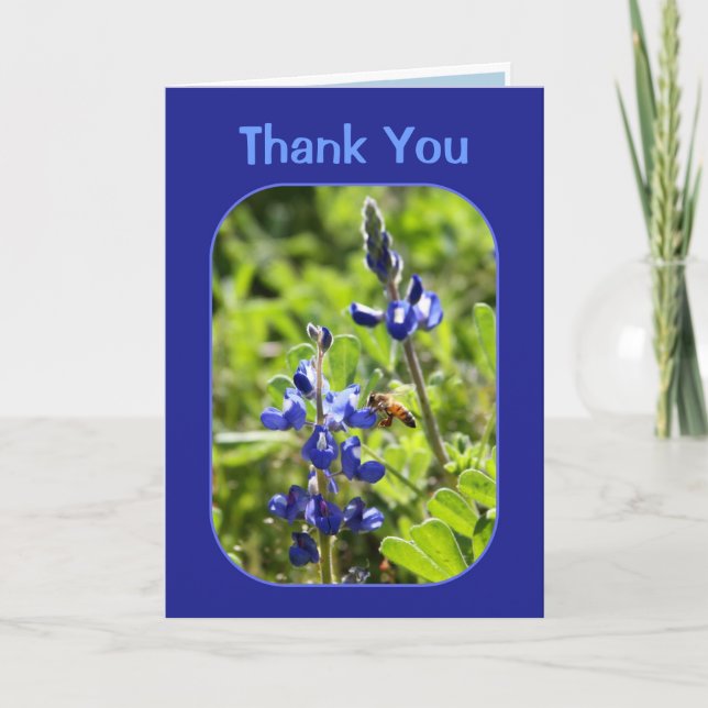 Texas Bluebonnets Thank You (Front)