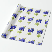 Texas Bluebonnets, Wrapping Paper