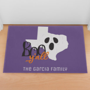 Texas Boo Y'all Halloween Doormat
