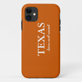 Texas-Born and raised! Case-Mate iPhone Case