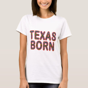 Texas Born Bluebonnet T-Shirt