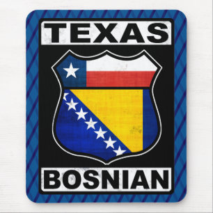 Texas Bosnian American Sign Mousemat