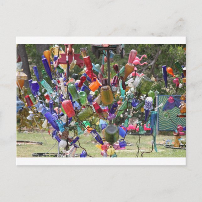 Texas Bottle Tree Postcard (Front)