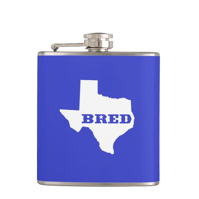 Texas Bred Hip Flask (Front)