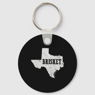 Texas Brisket Bbq And Pitmaster Tee  Key Ring