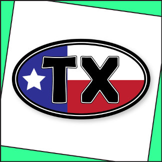 Texas Bumper Sticker T-Shirt