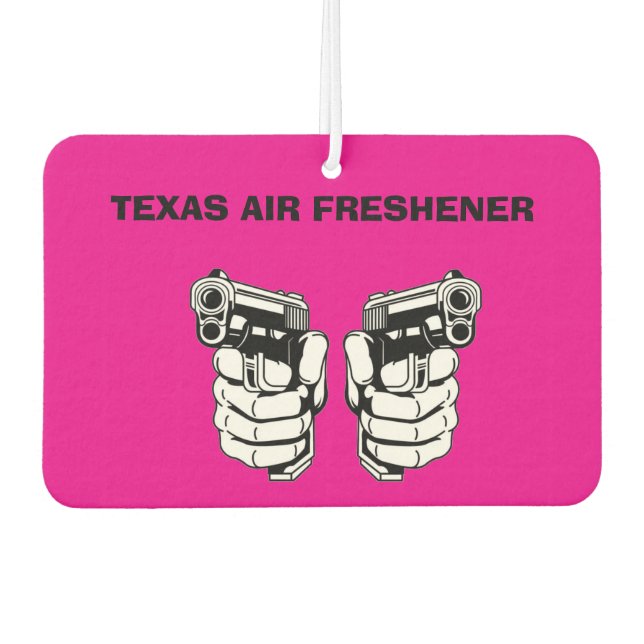 Texas  car air freshener (Front)