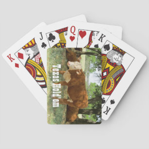 Texas Cattle-Texas Hold'em Playing Cards