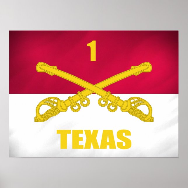 Texas Cavalry Poster (Front)