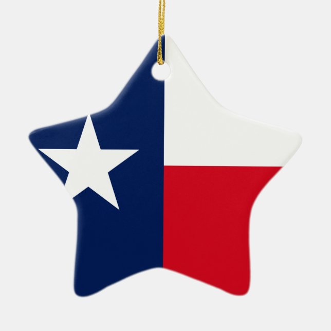TEXAS CERAMIC TREE DECORATION (Front)