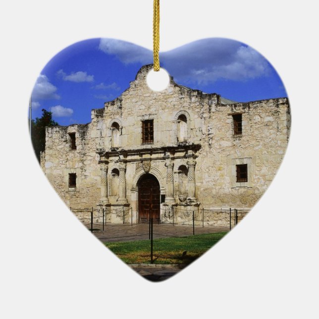 TEXAS CERAMIC TREE DECORATION (Back)