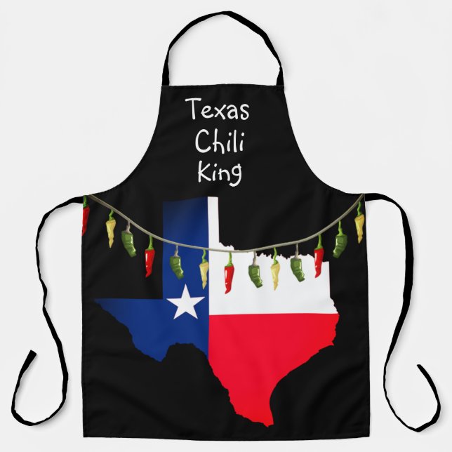 Texas Chili King Apron (Front)