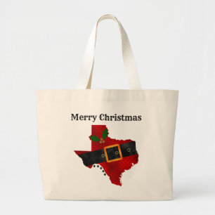 Texas Christmas Tote Bag