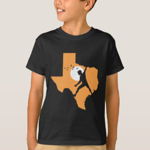 Texas Climbing Bouldering Hobby Rock T-Shirt