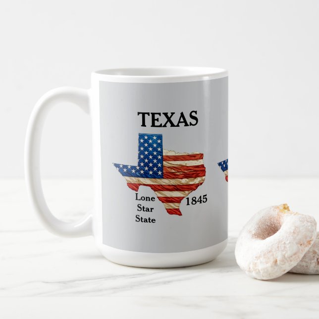 TEXAS COFFEE MUG (With Donut)