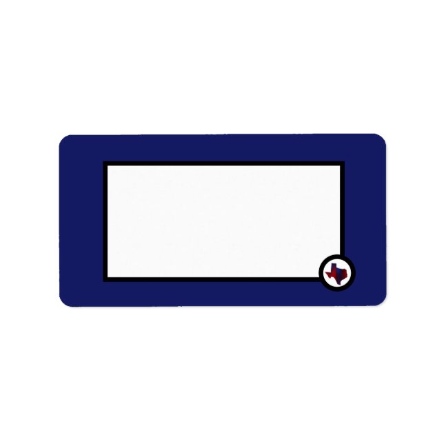 Texas Contemporary design Label (Front)