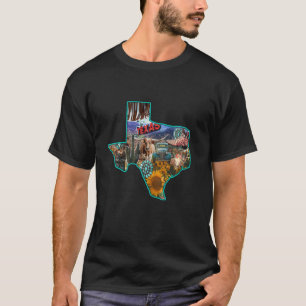 Texas Cowgirl Rodeo Mum Cactus Desert Turquoise Te T-Shirt