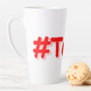 "#Texas " Cute Design. Buy Now Latte Mug