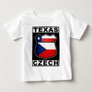 Texas Czech American Baby T-Shirt