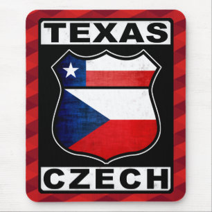Texas Czech American Mousemat