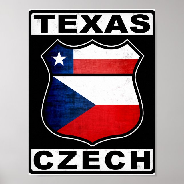 Texas Czech American Poster (Front)