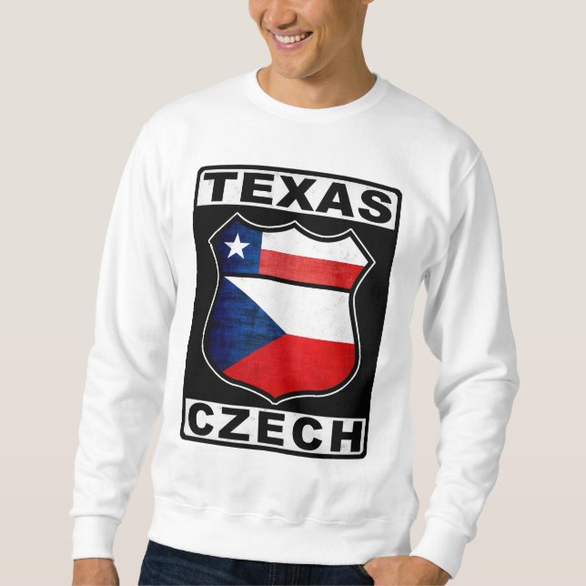 Texas Czech American Sweatshirt (Front)