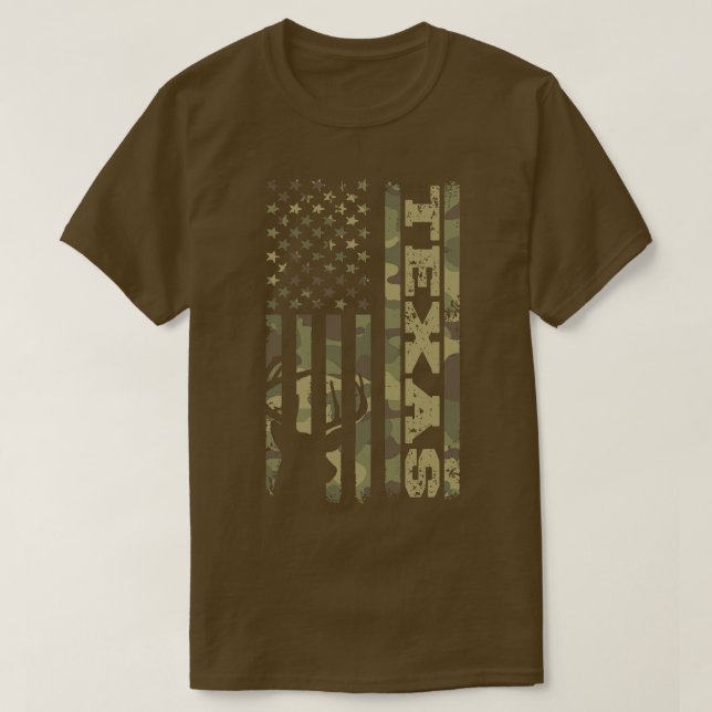 Texas Deer Hunter T-Shirt (Design Front)