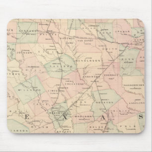 Texas, Eastern Portion Mouse Pad