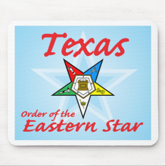 Texas Eastern Star Mouse Pad