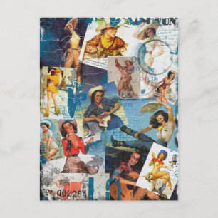 Texas Eclectic " Cowgirl Collection No. 2 Postcard