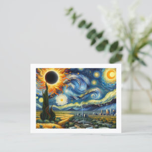 Texas Eclipse Postcard