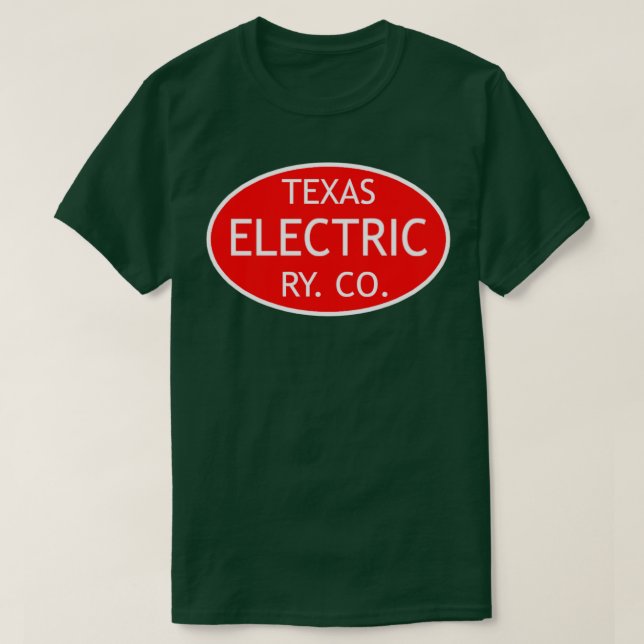Texas Electric Railway Logo T-Shirt (Design Front)