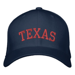 Texas Embroidered Hat